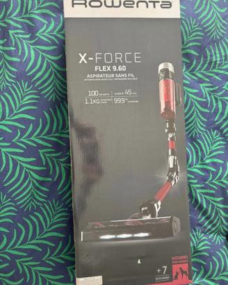 Aspirapolvere senza fili Rowenta x force flex 9.60