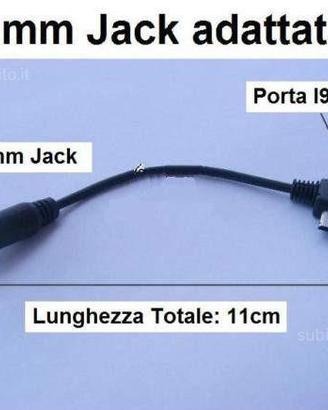 Adattatore jack 3.5 mp3 mp4 cuffie cect i9
