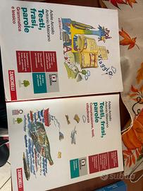 Libri di grammatica italiana prima e seconda supe