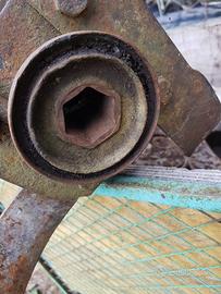 Fresa motozappa attacco mm 28 interno