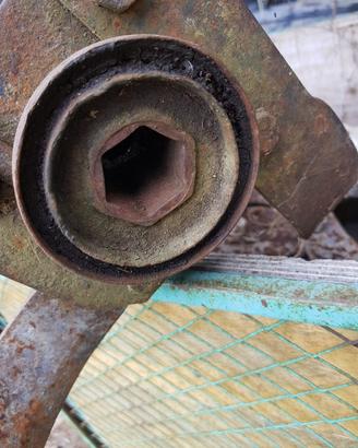 Fresa motozappa attacco mm 28 interno