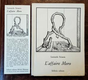 Libro L'AFFAIRE MORO Leonardo Sciascia 1978