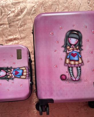Set Valigia Trolley + Beauty Santoro Jorguss