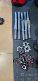 Set Ghisa Home Gym 28mm | Dischi, Manubri