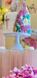 Torta scenografica comunione
