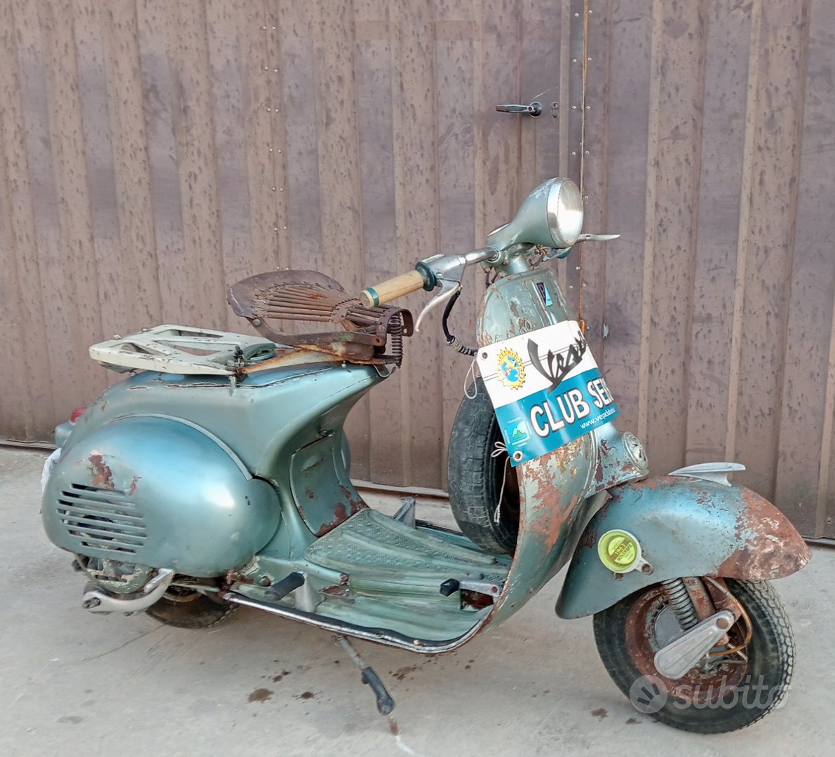 Vespa Vl3 1956 Vespa Faro Basso Restauro Vespa Struzzo Vespa