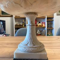 Alzata marmo di carrara