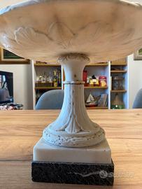 Alzata marmo di carrara