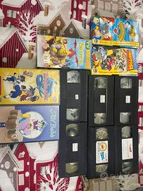 Lotto VHS cartoni vintage anni 80-90