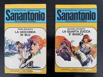 LE INCHIESTE DEL COMMISSARIO SANANTONIO nr. 1 e 2