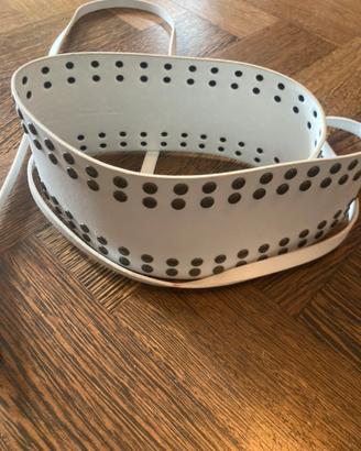 Cintura in vera pelle twinset