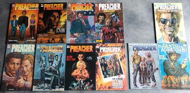 Magicpress Vertigo the preacher 8/9 + 3 speciali