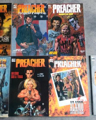 Magicpress Vertigo the preacher 8/9 + 3 speciali