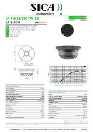 TWEETER SICA Z009240