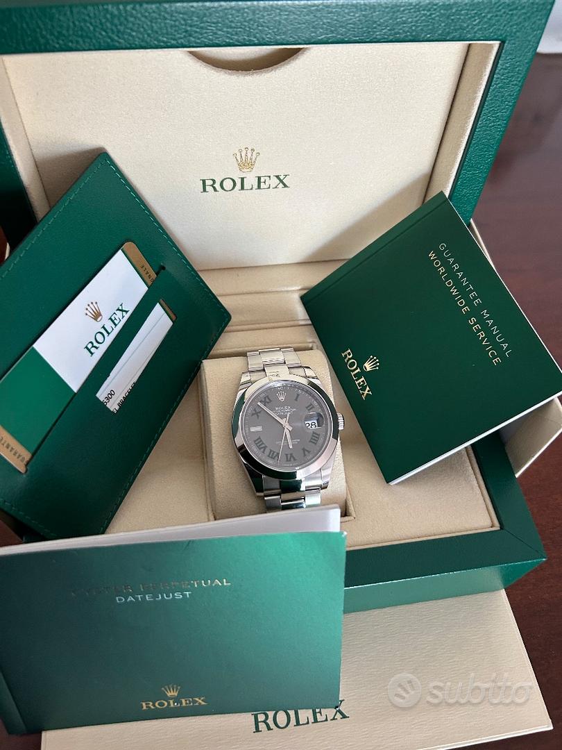 Rolex Wimbledon Abbigliamento e Accessori In vendita a Avellino - Main Image