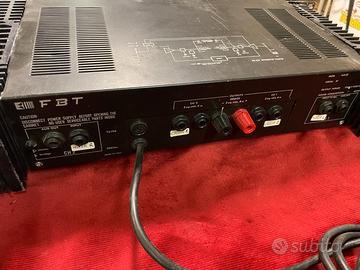 FBT AX 32. Potenza RMS watt 150 x 2