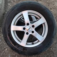 Set Cerchi in Lega Nissan Qashqai con 4 stagioni 