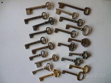 Chiavi serrature porte mobili cassetti 21 pz. vint