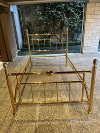 letto in ottone