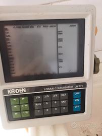 attrezzatura navigatore per pesca d'altura