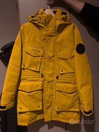 Giacca GXG gialla con cappuccio