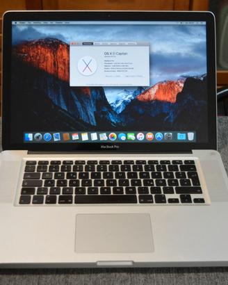 notebook pc portatile 15,6 MacBook Pro  15