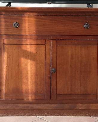 credenza  arte povera 4 ante e cassetto 