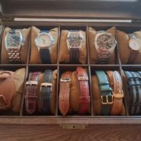 Collezione orologi + accessori + kit manutenzione
