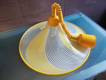 Lampadario Vintage a Sospensione Anni 70