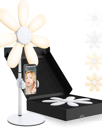 Illuminatore Lampada a Fiore Dimmerabile Touch