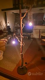 lampada artigianale realizzata a mano