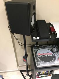 Casse/monitor Pioneer S-DJ80X +supp Bespeco PN90FL