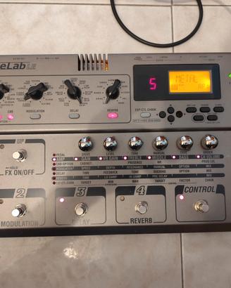 Pedaliera Vox tonelab Le