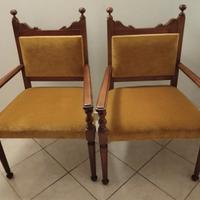 Coppia di poltroncine