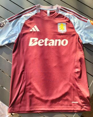 Completo calcio Aston Villa originale Adidas M 