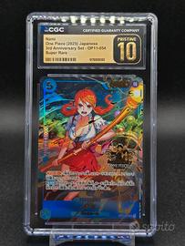 CGC 10 Pristine Nami OP11-054 3rd Anniversary Set