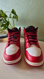 Air Jordan 1 Mid Gym Red 38