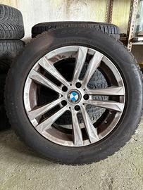 Set 4 cerchi BMW X3 17”+gomme invernali 225/60 R17