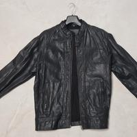 Giacca di pelle uomo taglia L
