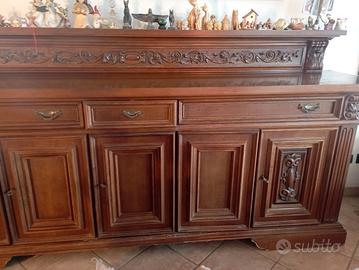 sala antica legno massiccio 