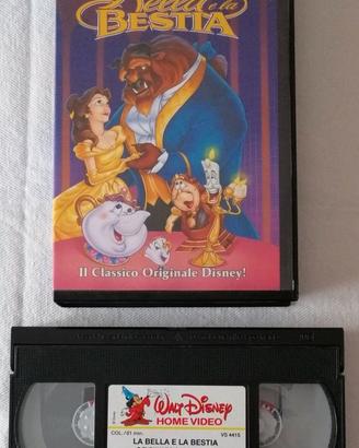VHS La Bella e La Bestia piu Fiction Varie