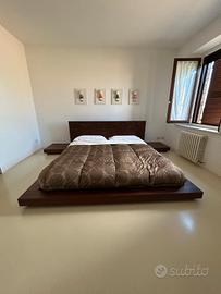 letto artigianale design Gianni Barbato, 2mt x 2mt