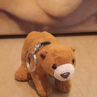 Peluche Portachiavi orso WWF