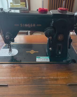 Macchina da cucire Singer 306M e mobile originale 