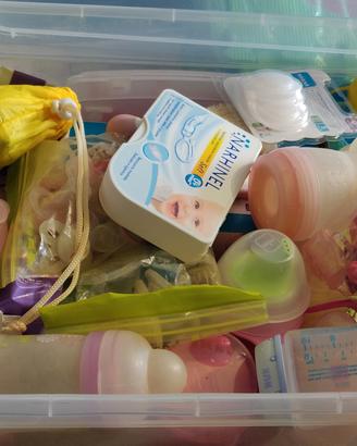 Set pappa e igiene neonato - Biberon e accessori