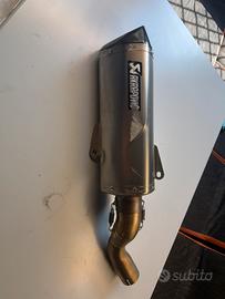 scarico akrapovic xmax