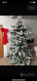 Albero di natale altezza 270 nuovo mai usato