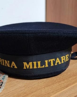 Lotto militare Cappello Alpino +Berretto Marina 
