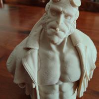 Hellboy, statua busto, action figure. 