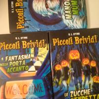 3 libri di piccoli brividi.